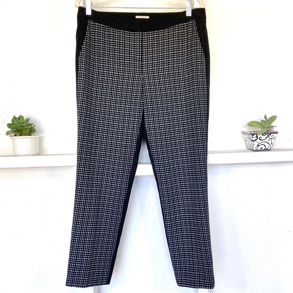 Halogen Pants - Halogen Quinn Fit Cigarette Pant Grey Check 10P